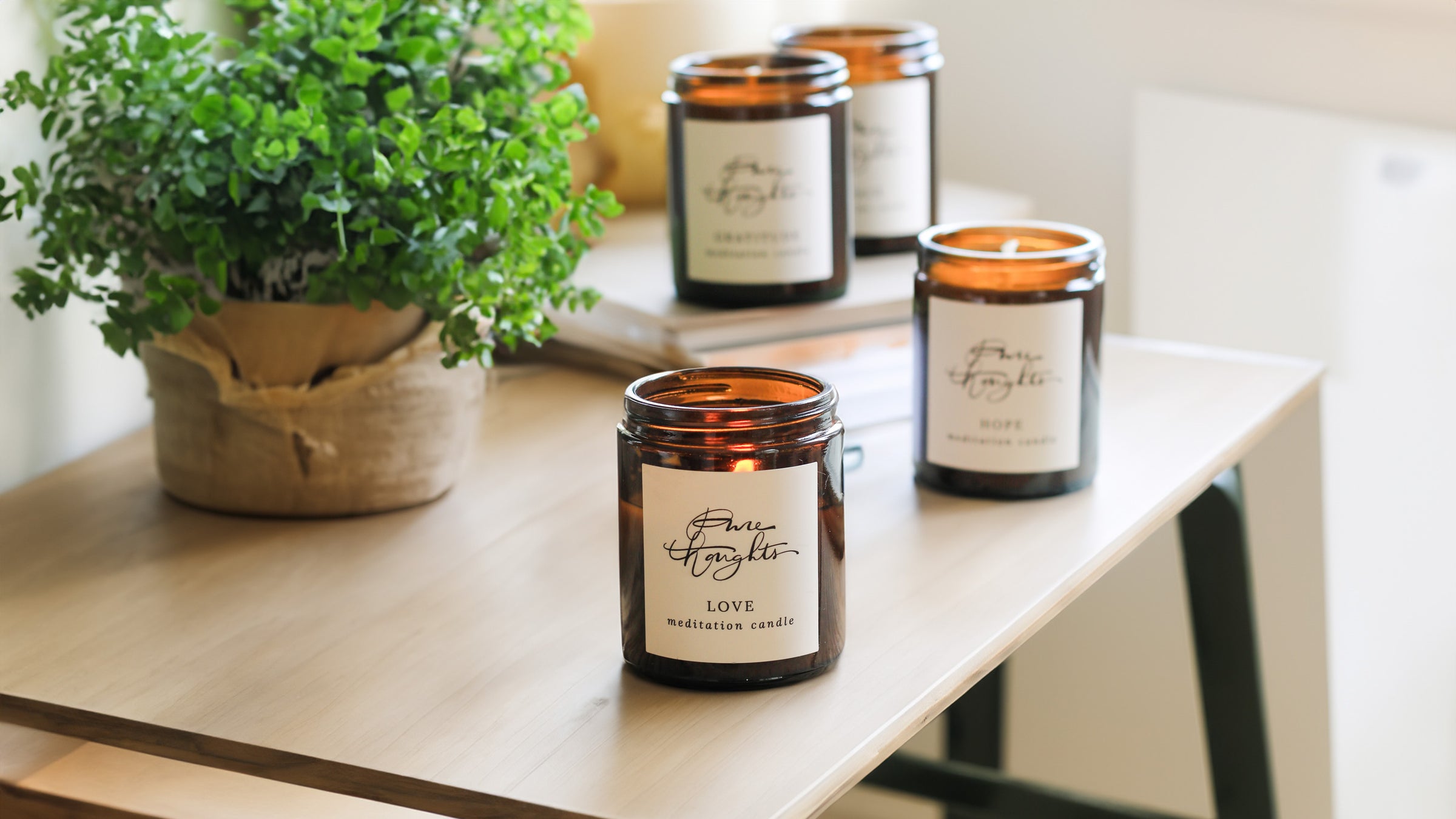 Soy Wax Meditation Candles