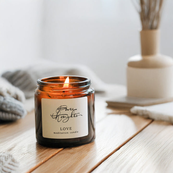 Love Meditation Candle