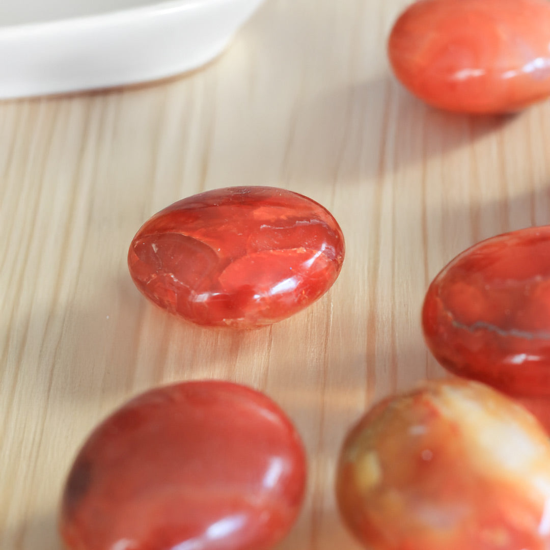 Carnelian Crystal Palmstone