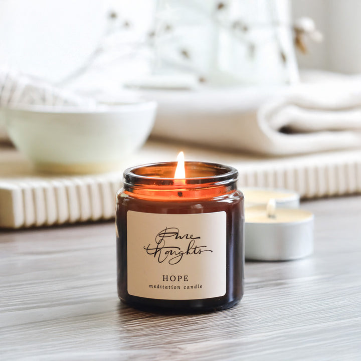 Hope Meditation Candle