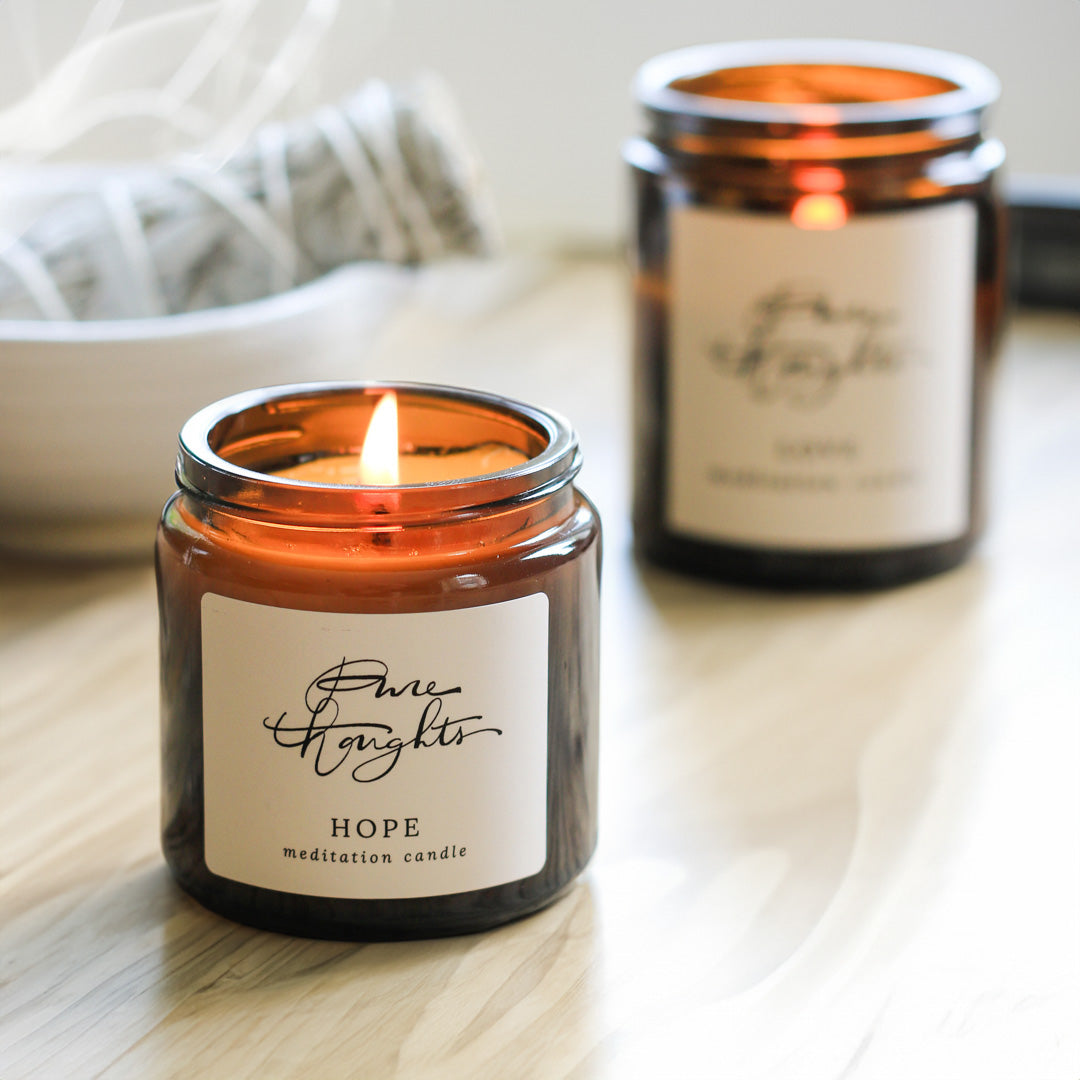 Hope Meditation Candle