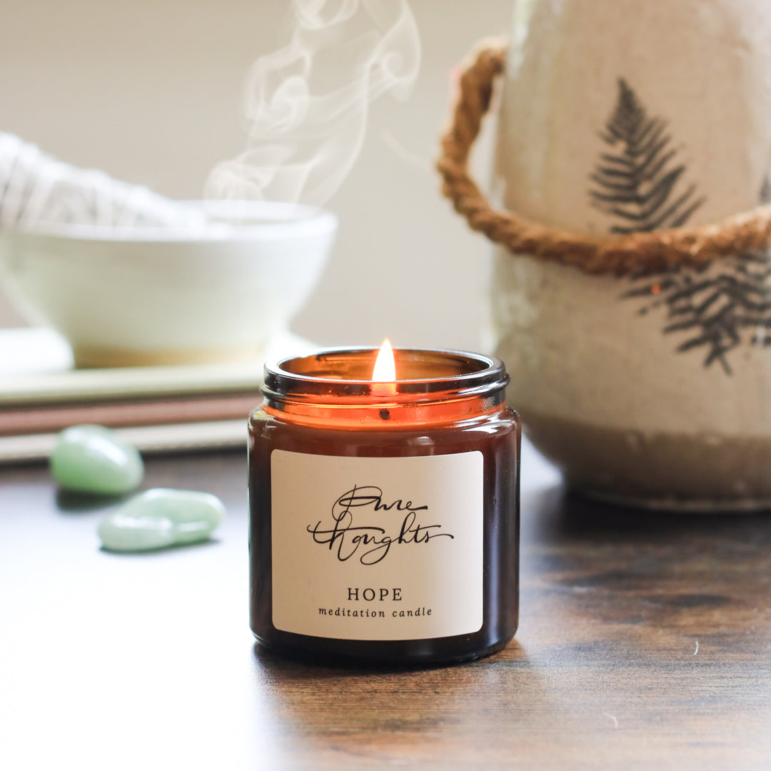 Hope Meditation Candle