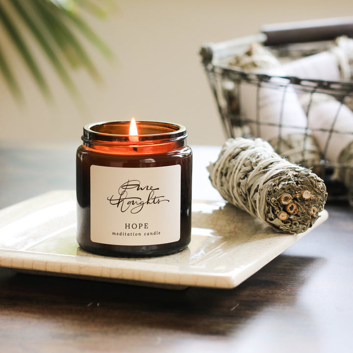 Hope Meditation Candle