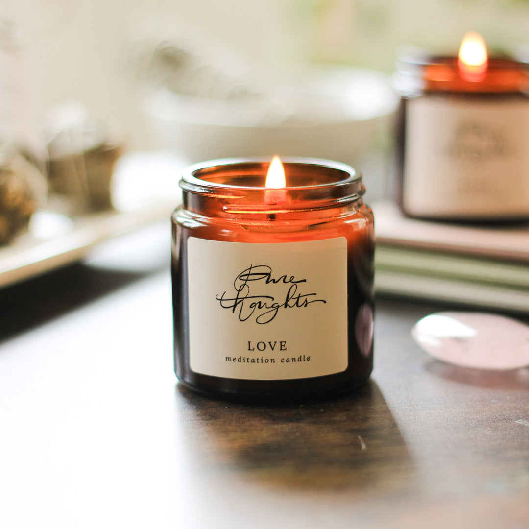Love Meditation Candle