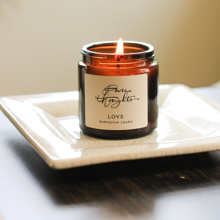 Love Meditation Candle