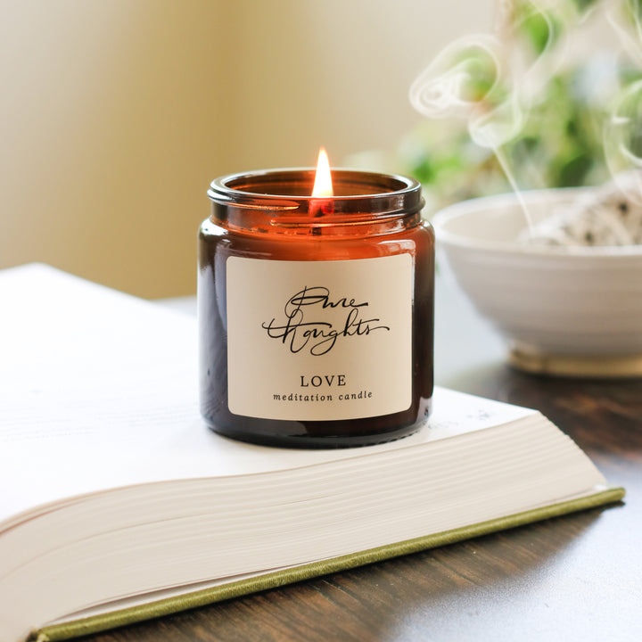 Love Meditation Candle