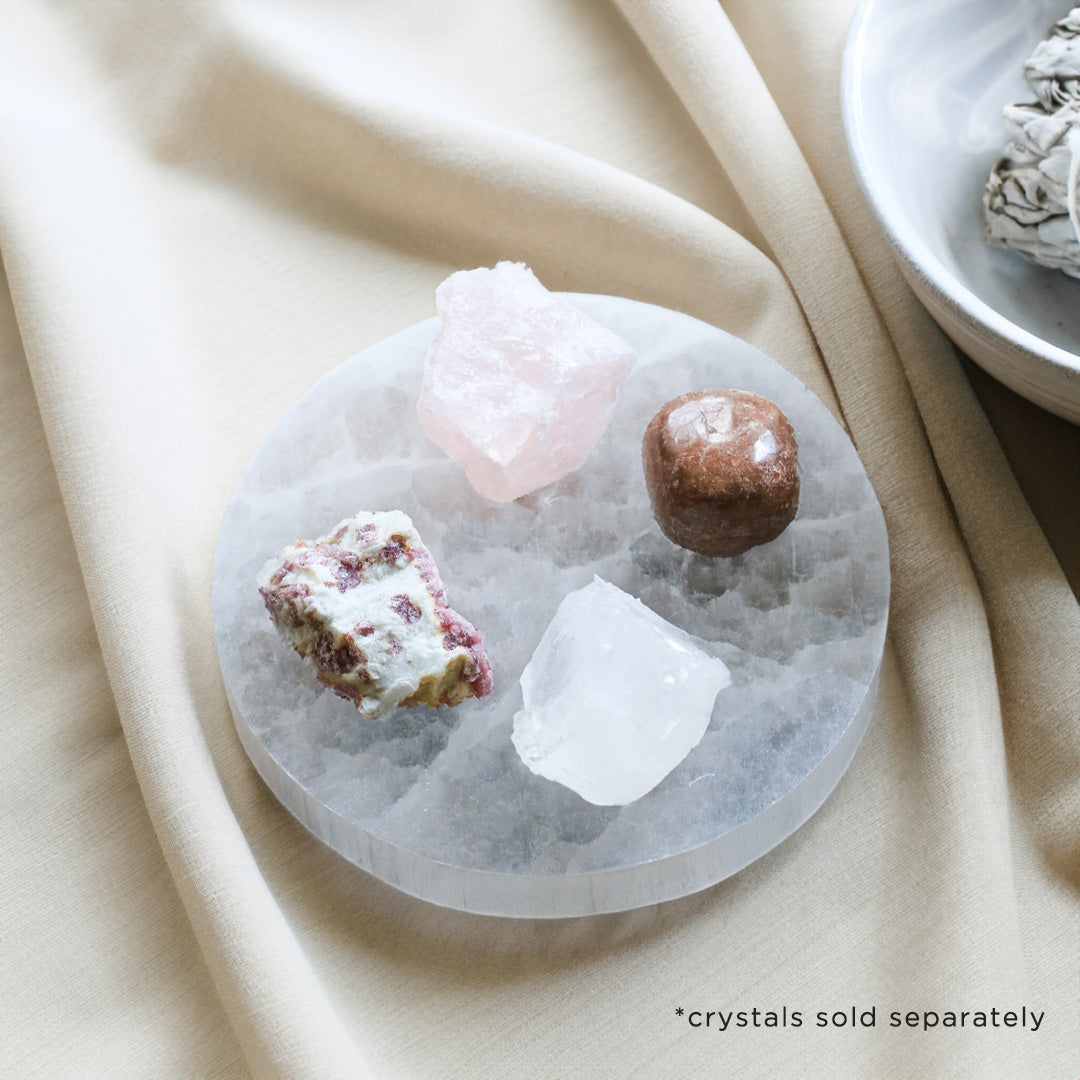 Selenite Charging Plate