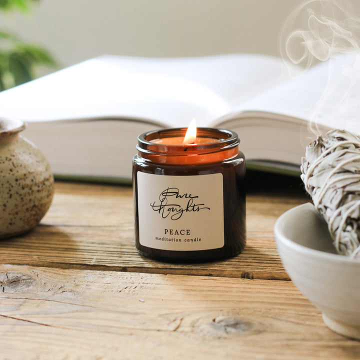 Peace Meditation Candle