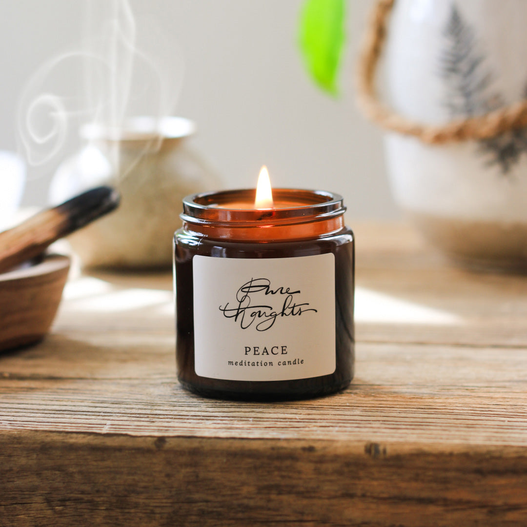 Peace Meditation Candle