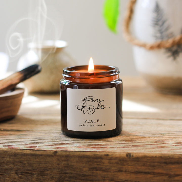 Peace Meditation Candle