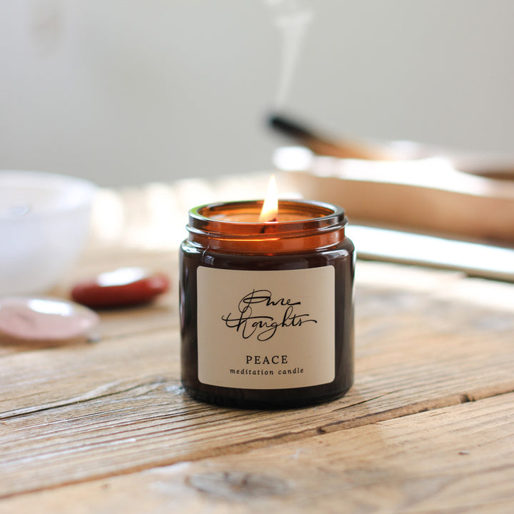Peace Meditation Candle