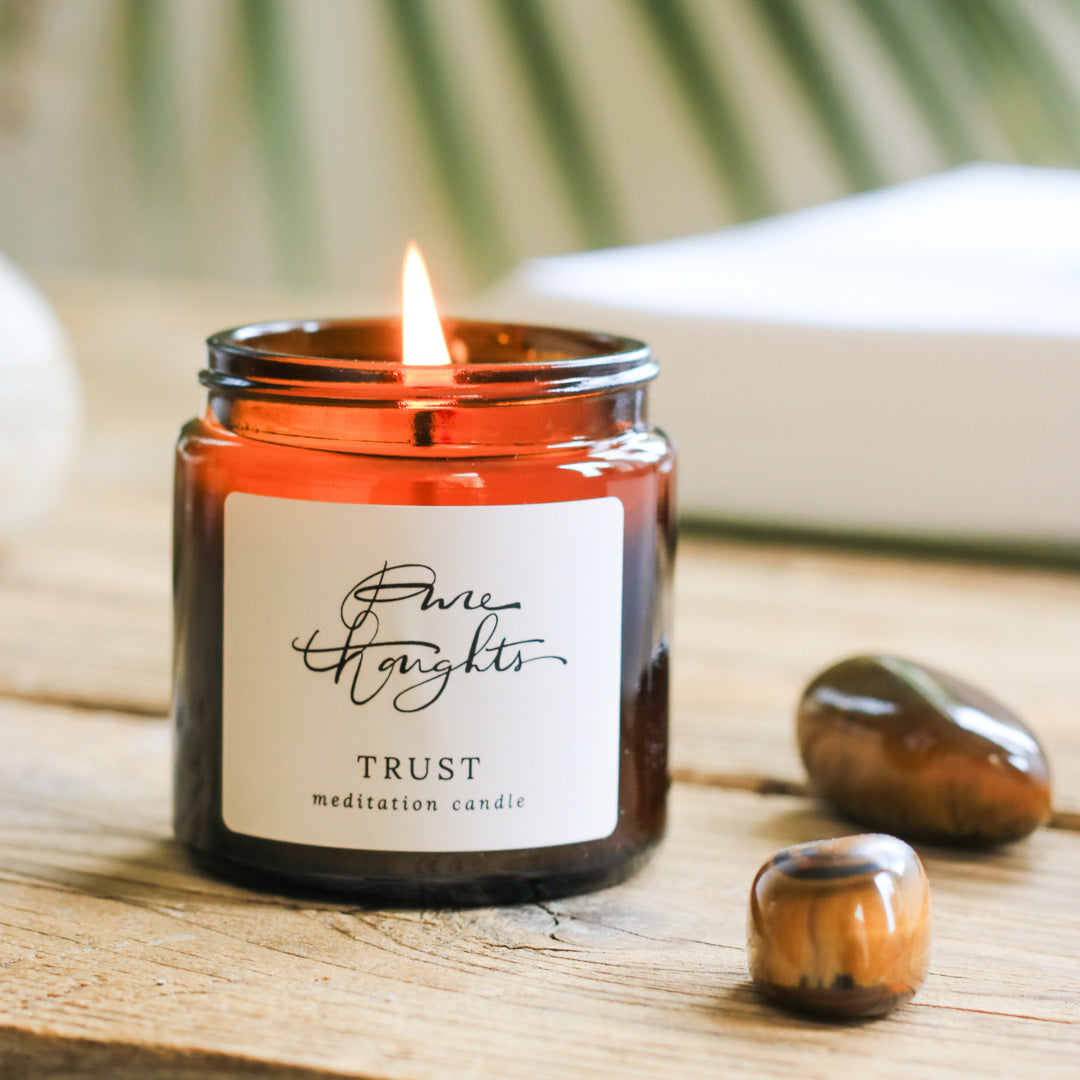 Trust Meditation Candle