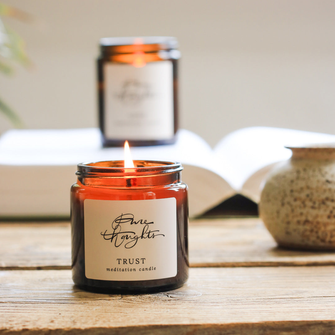 Trust Meditation Candle