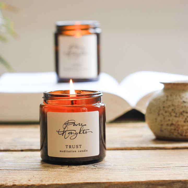 Trust Meditation Candle