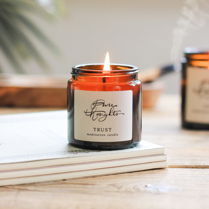 Trust Meditation Candle