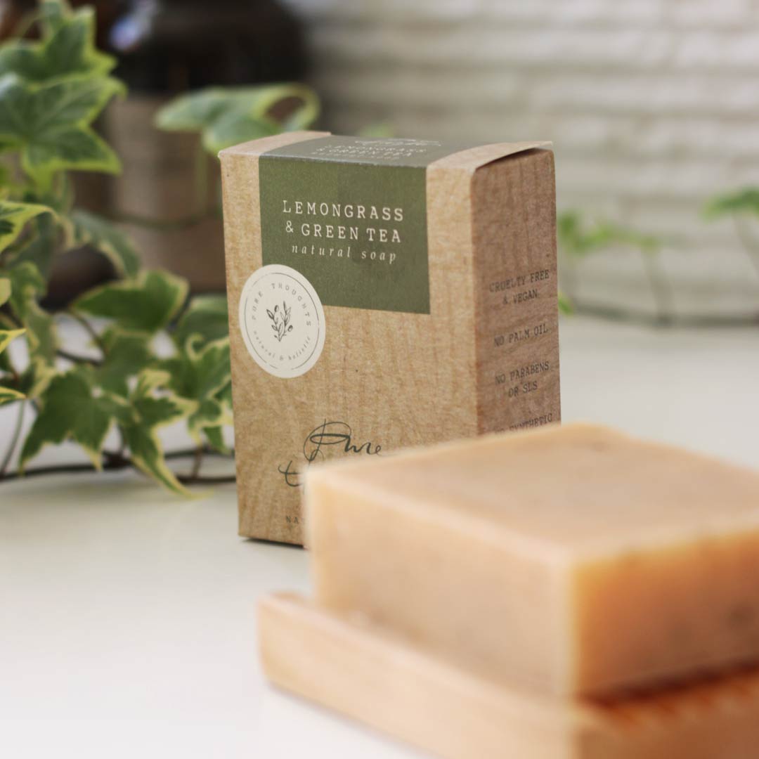 Lemongrass & Green Tea Natural Soap