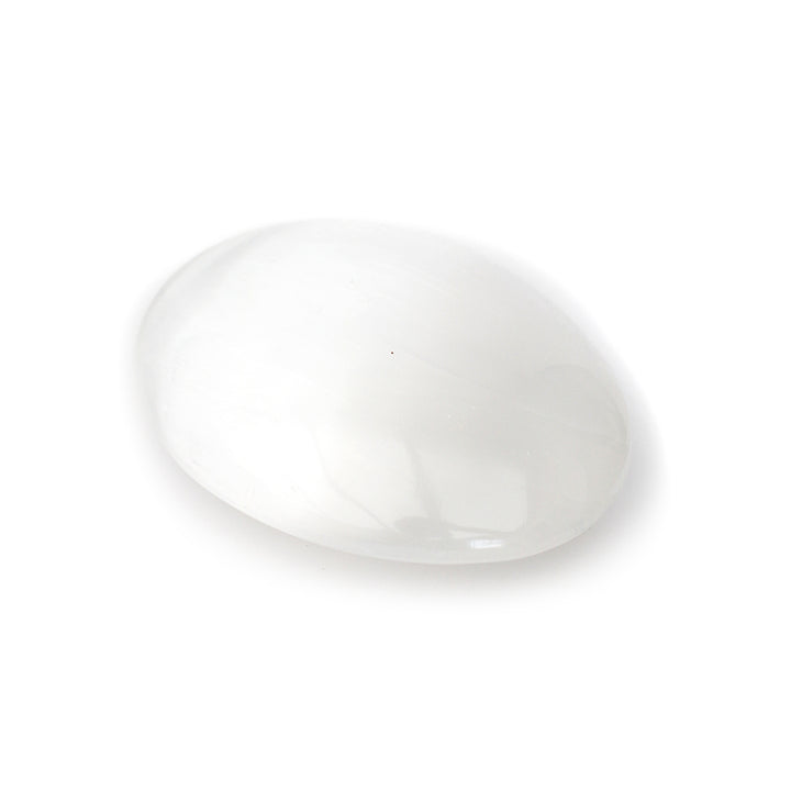 Selenite Crystal Palmstone