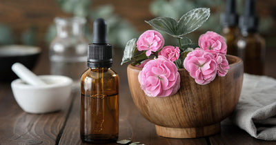 Harmony in a Bottle: Unveiling the Therapeutic Secrets of Rose Geranium Bourbon Essential Oil