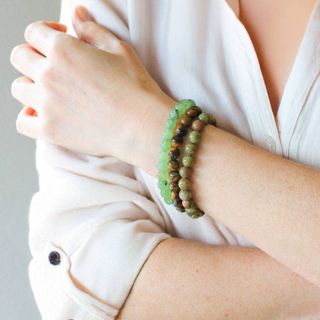 Abundance & Prosperity Crystal Bracelet Set