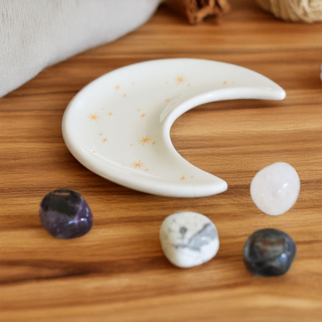 Lunar Calm Crystal Collection And Trinket Dish