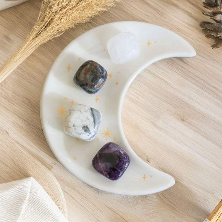 Lunar Calm Crystal Collection And Trinket Dish