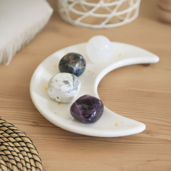 Lunar Calm Crystal Collection And Trinket Dish