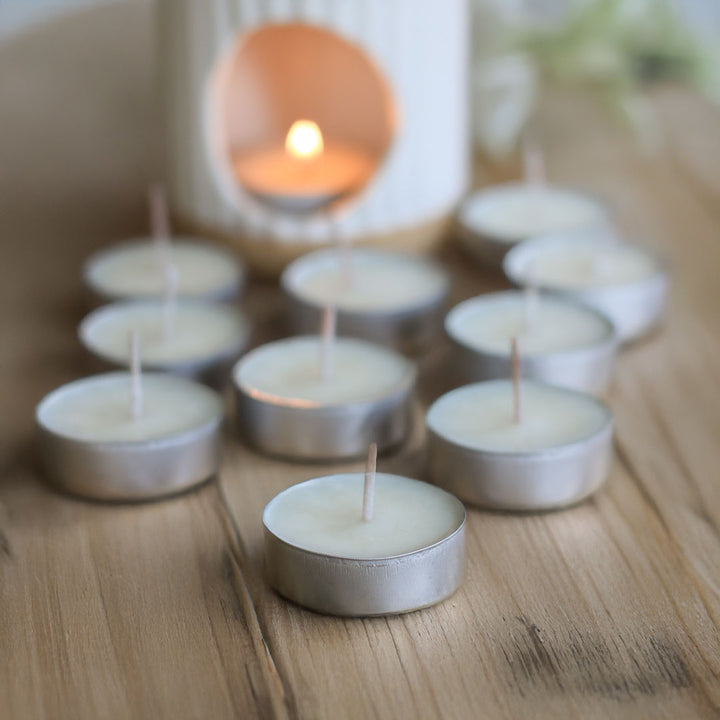 Perfectly Unscented Soy Wax Tealights (4hr)