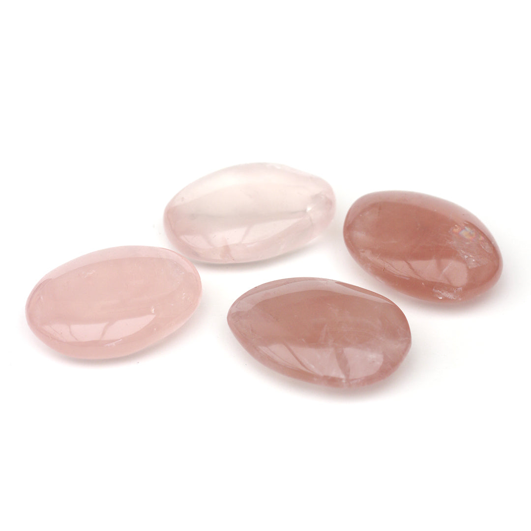 Rose Quartz Crystal Palmstone